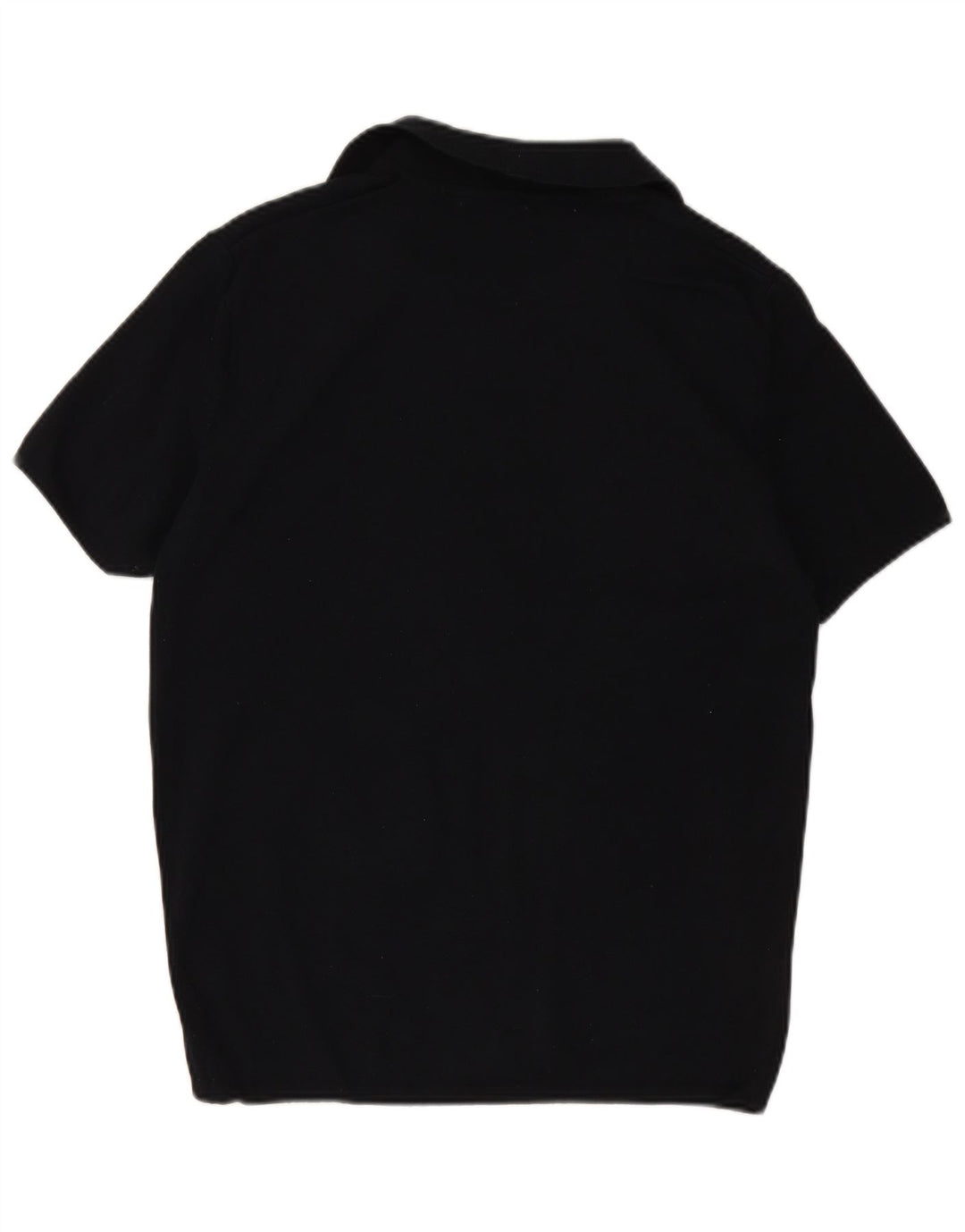 Мужская рубашка-поло ZARA среднего размера, темно-синяя