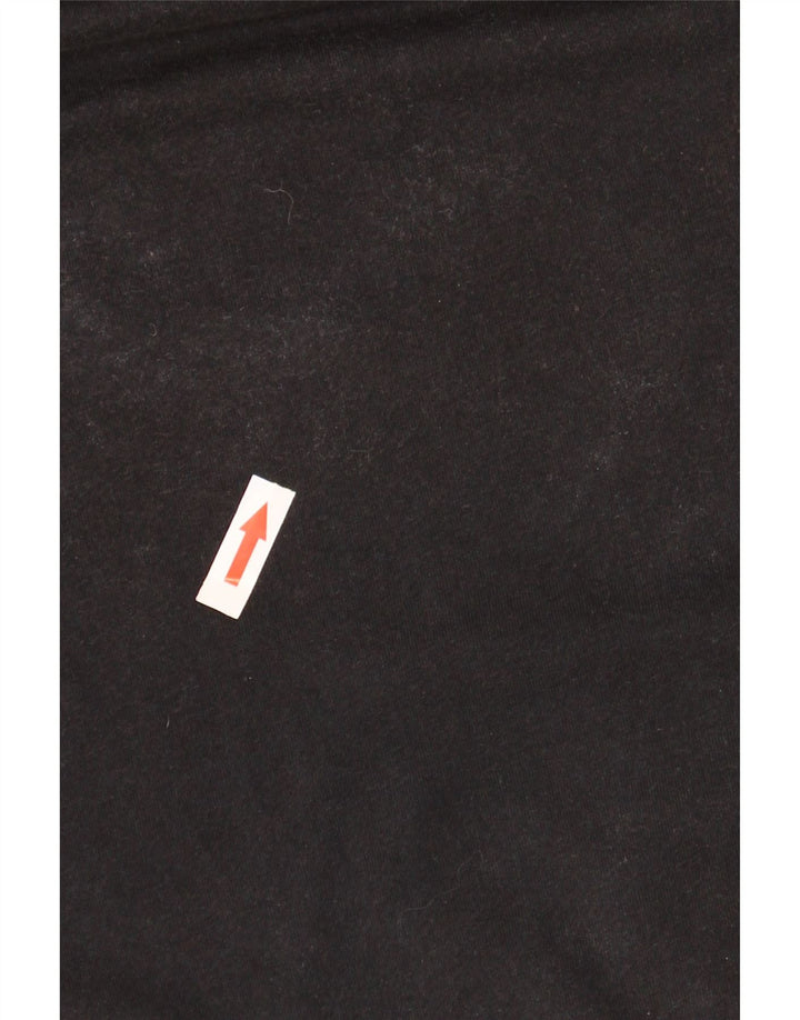 Мужская футболка с рисунком FILA Top XL, черная, с цветными блоками