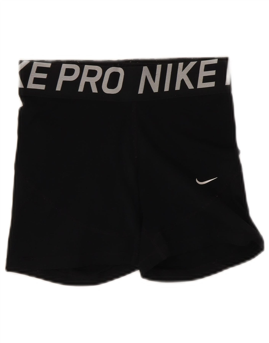 Женские спортивные шорты NIKE Dri Fit с графическим рисунком UK 8, маленькие черные полиэстер