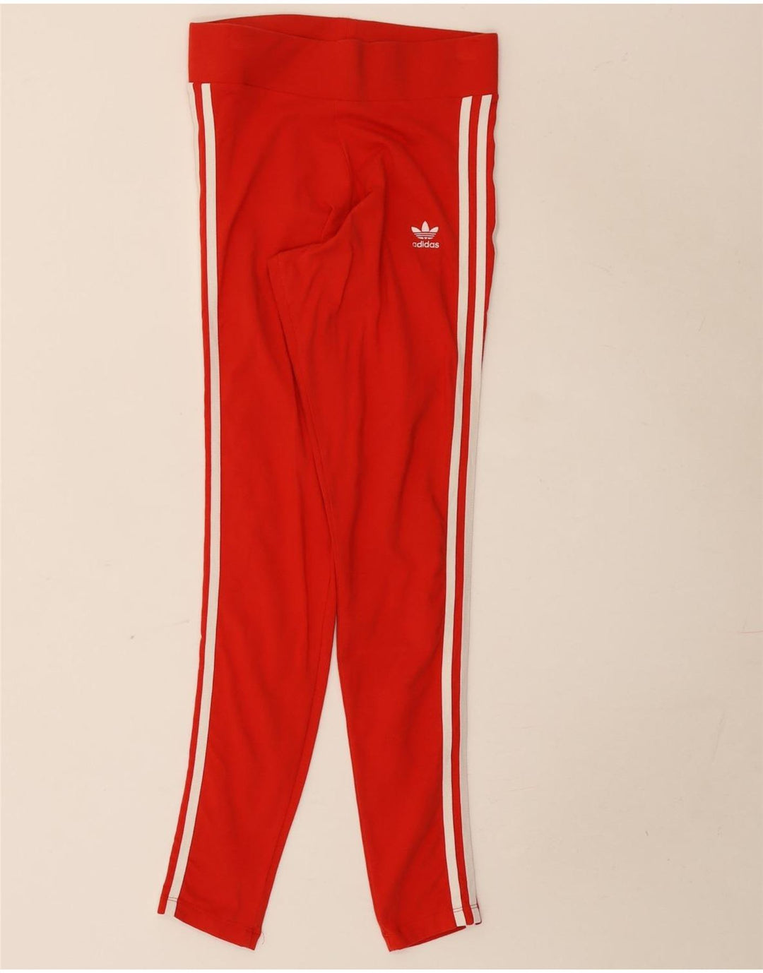 Женские леггинсы Adidas UK 10, маленькие красные хлопковые
