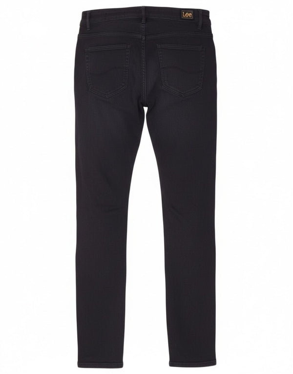 Женские джинсы скинни Lee со средней посадкой, большие W32 L34, темно-синие, вискоза