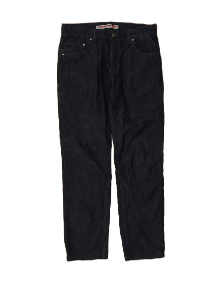 CARRERA Mens 700 Regular Straight Jeans W33 L30 Navy Blue Cotton Vintage Carrera and Second-Hand Carrera from Messina Hembry 