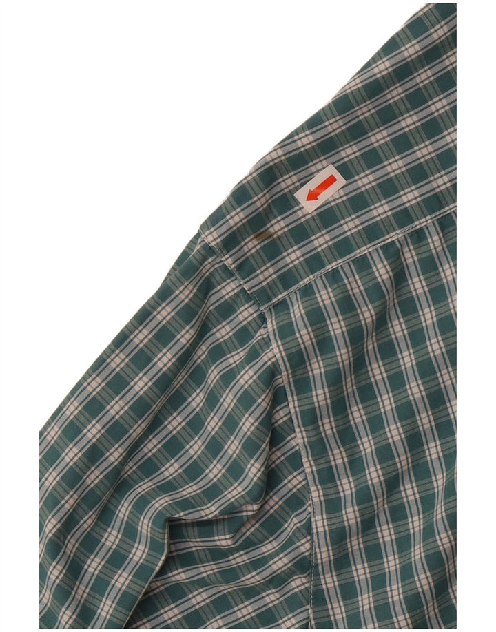 Воздушный шар для женщин EU 38, средний зеленый цвет в клетку, хлопок