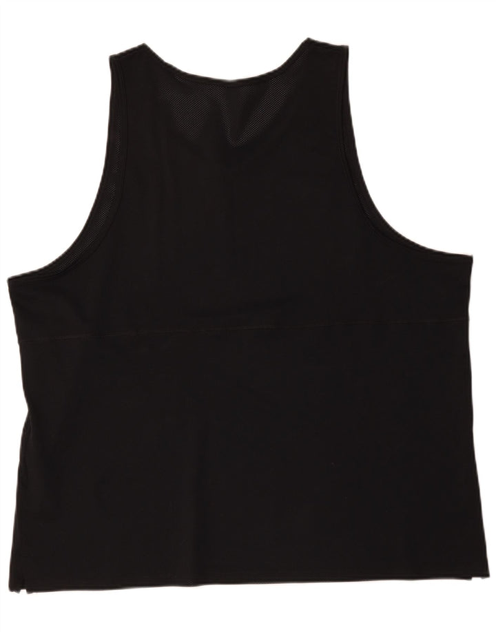 Мужской жилет Nike Dri Fit 2XL, черный полиэстер