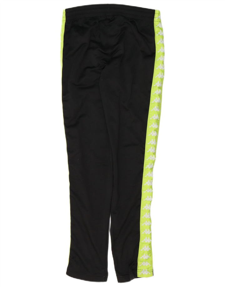 KAPPA Полный спортивный костюм с рисунком для мальчиков 15–16 лет, черный, полиэстер с цветными блоками