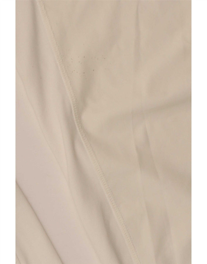 Женские спортивные брюки Nike Dri Fit UK 14, средние белые цветные блоки