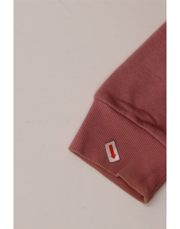 Женский свитшот с рисунком PUMA UK 14, хлопок среднего розового цвета