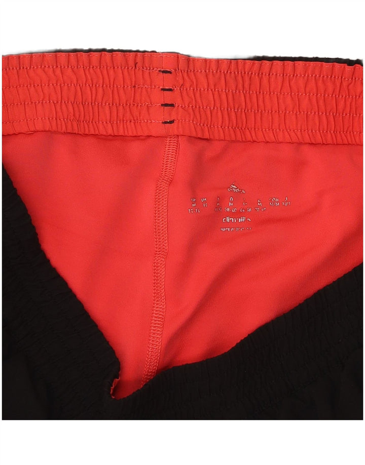 Женские спортивные шорты ADIDAS Climalite UK 12/14, средний черный, полиэстер