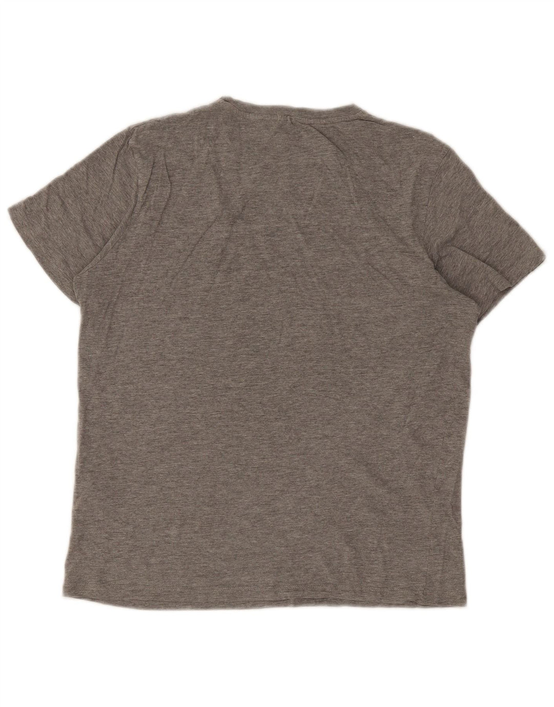 Мужская футболка с рисунком Jack & Jones, хлопковый топ среднего серого цвета
