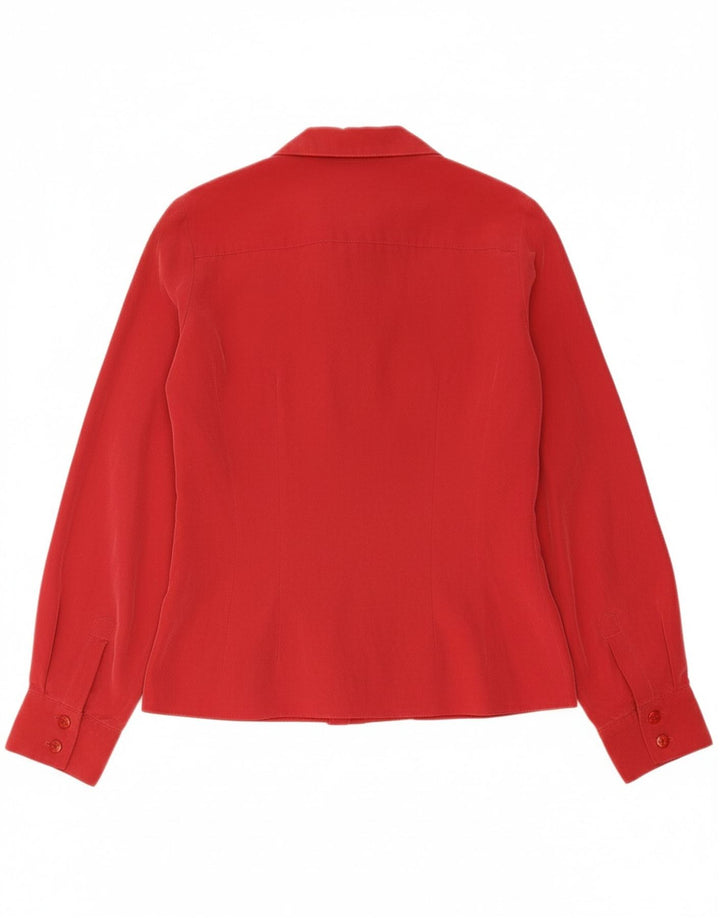 ETAM Womens Shirt EU 36 Small Red Modal