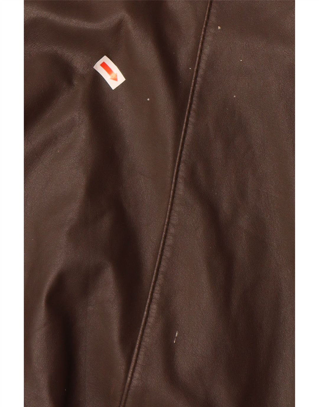 VINTAGE Мужская кожаная куртка IT 48 Medium Brown Leather