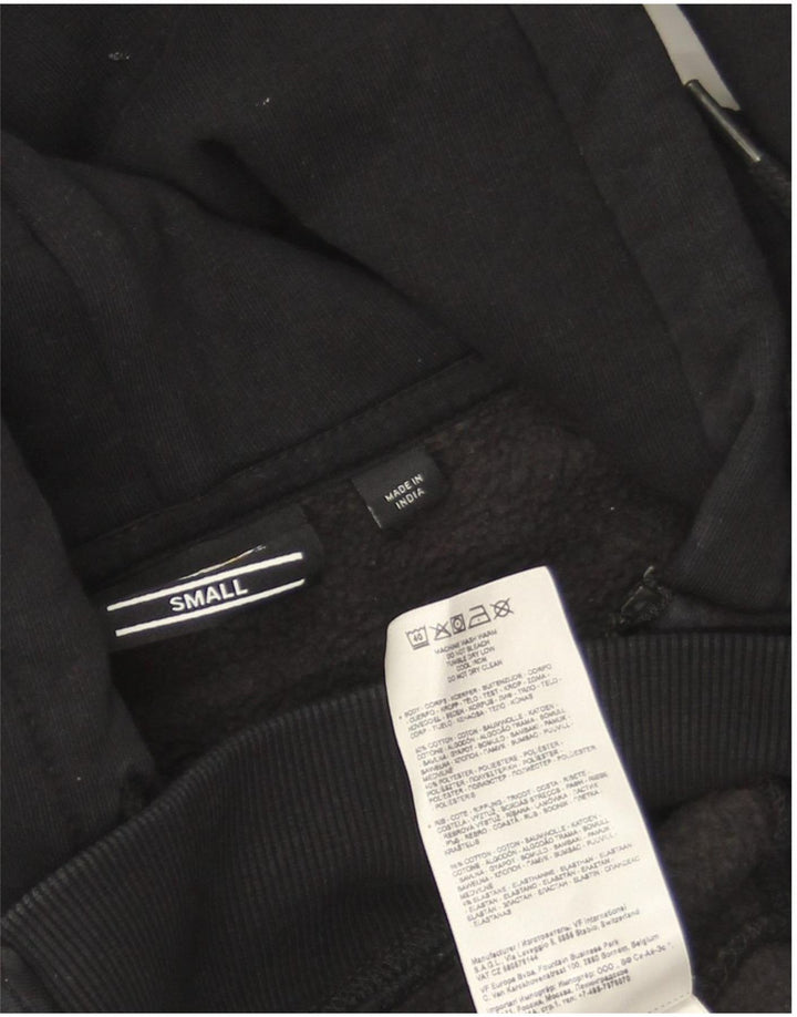 Мужской свитер с капюшоном на молнии Dickies, маленький черный, хлопковый