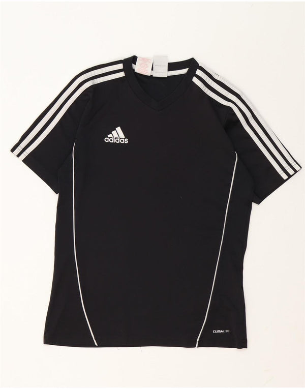 Мужская футболка Adidas Climalite Top XS, черный полиэстер