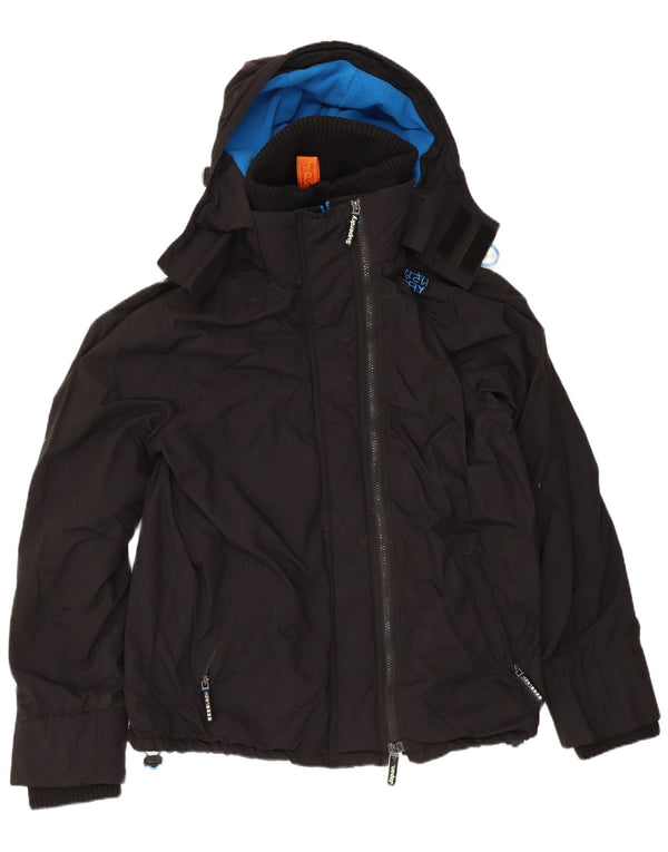 Женская ветровка с капюшоном Superdry The Windcheater UK 18 XL, черная