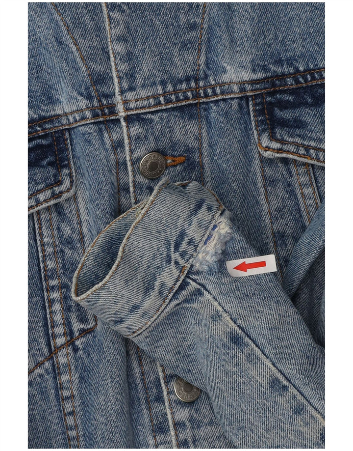 Мужская джинсовая куртка Casucci UK 42 XL, синяя, хлопок