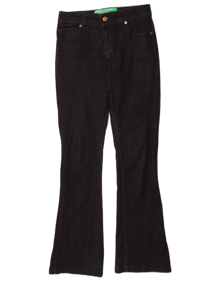 Женские джинсы Benetton Bootcut W27 L30 Темно-синие, хлопок