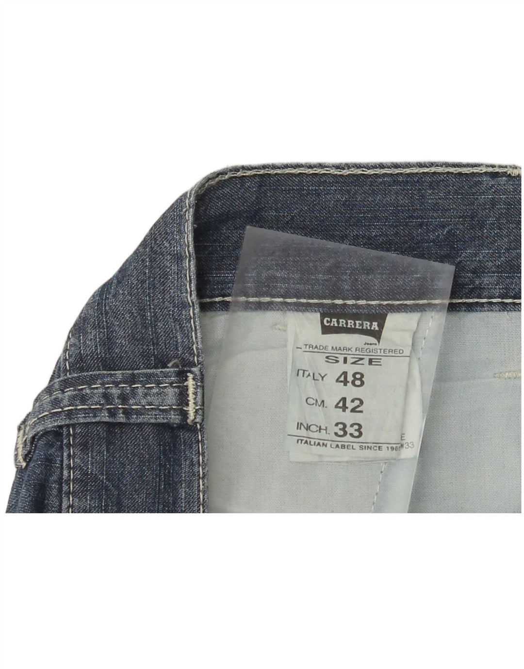 Carrera Мужские джинсовые шорты IT 48 Medium W33 Синие, хлопок