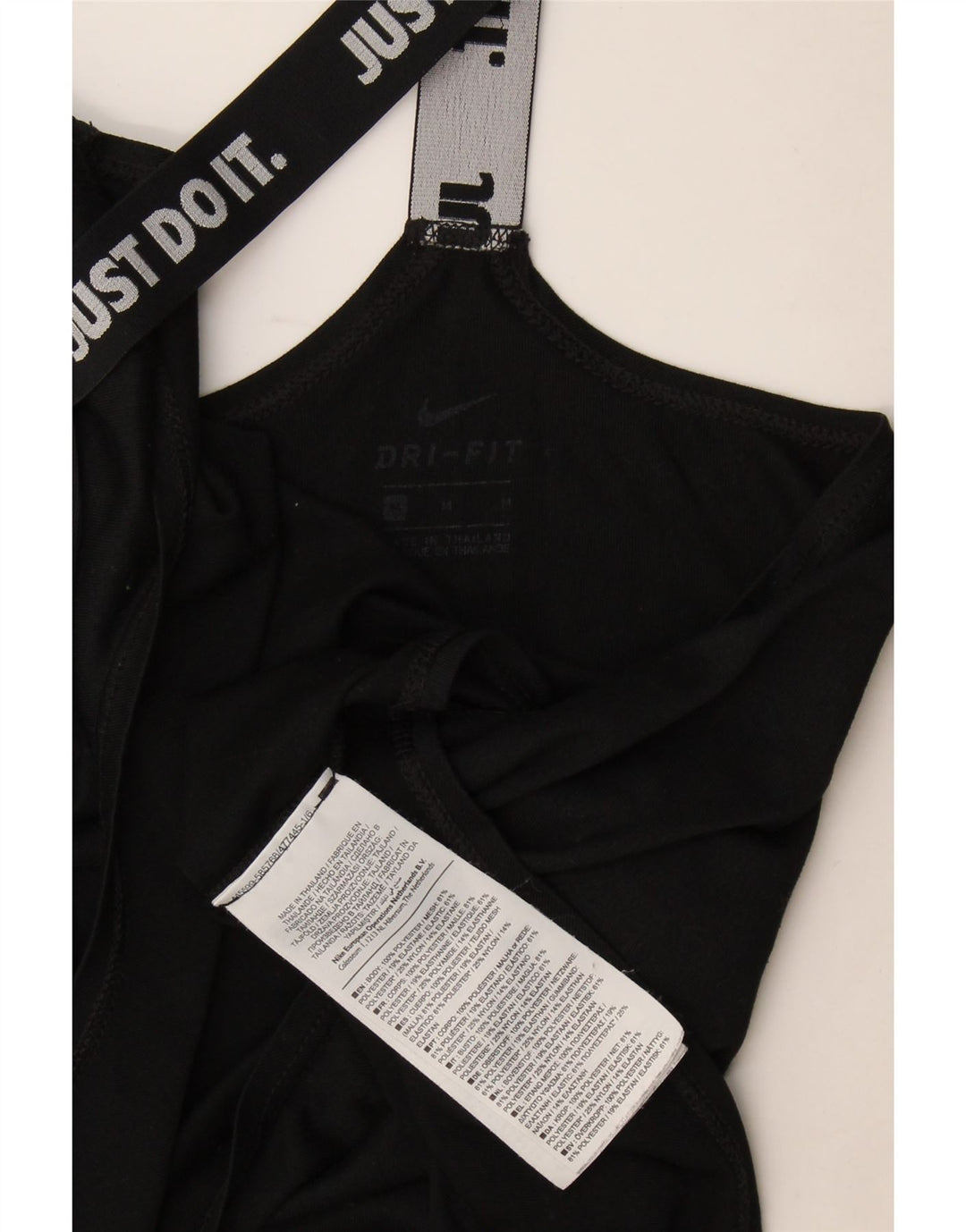 Женский жилет с графическим принтом Nike Dri Fit UK 12, средний черный, полиэстер