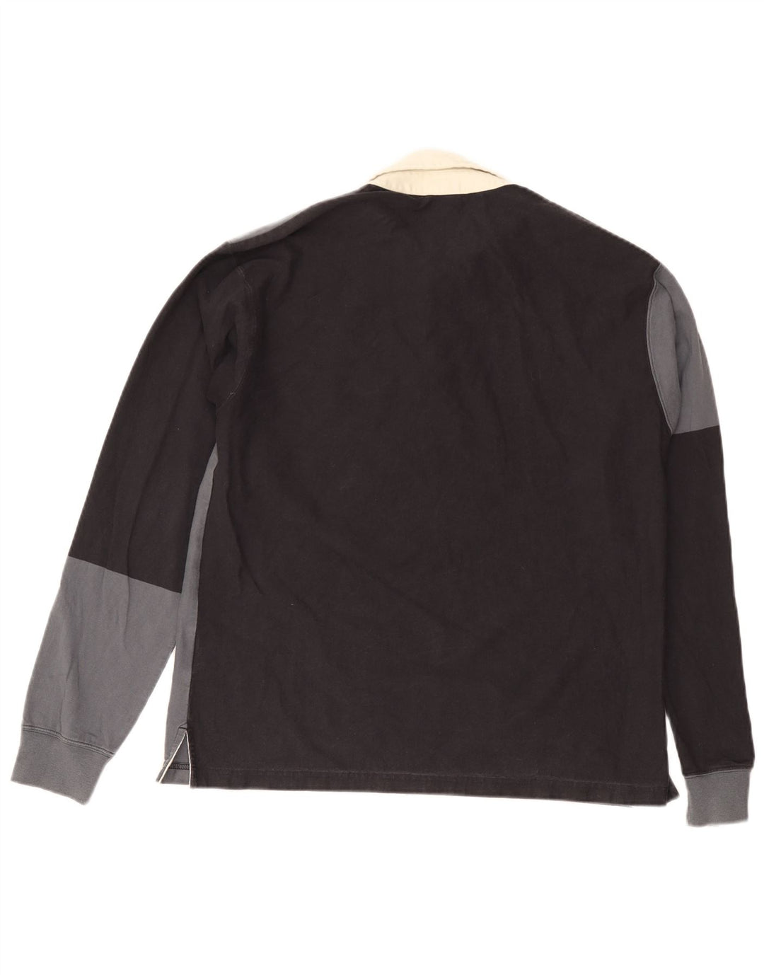 Мужская рубашка-поло для регби с длинным рукавом Champion, серая, с цветными блоками