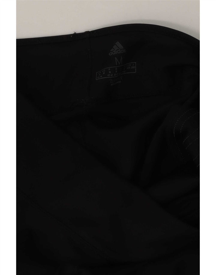 Женские леггинсы-капри Adidas Climalite UK 12/14, средние, черные