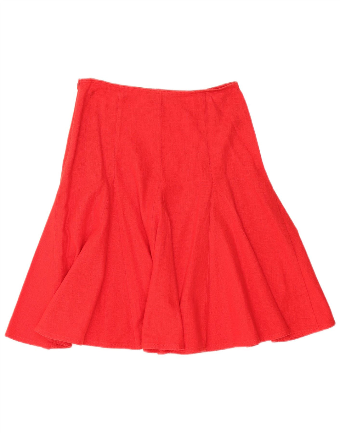Moschino Женская расклешенная юбка IT 40 Small W28 Красный