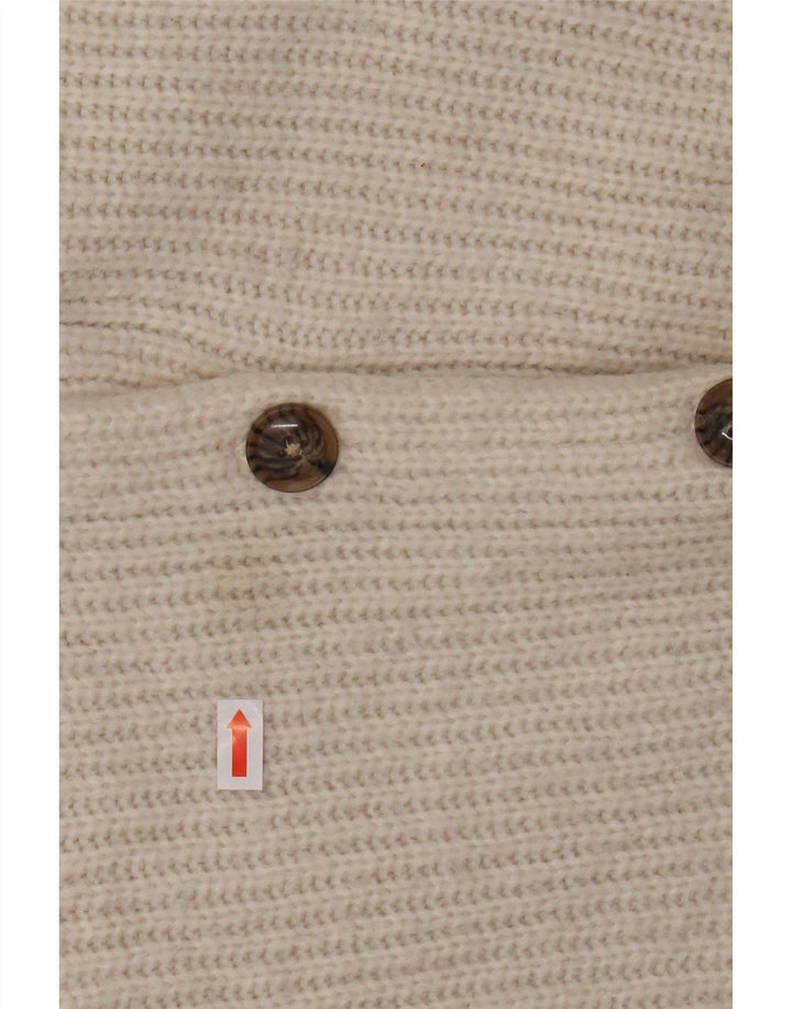 Женский укороченный кардиган большого размера FAT FACE, размер UK 10, маленький белый нейлон