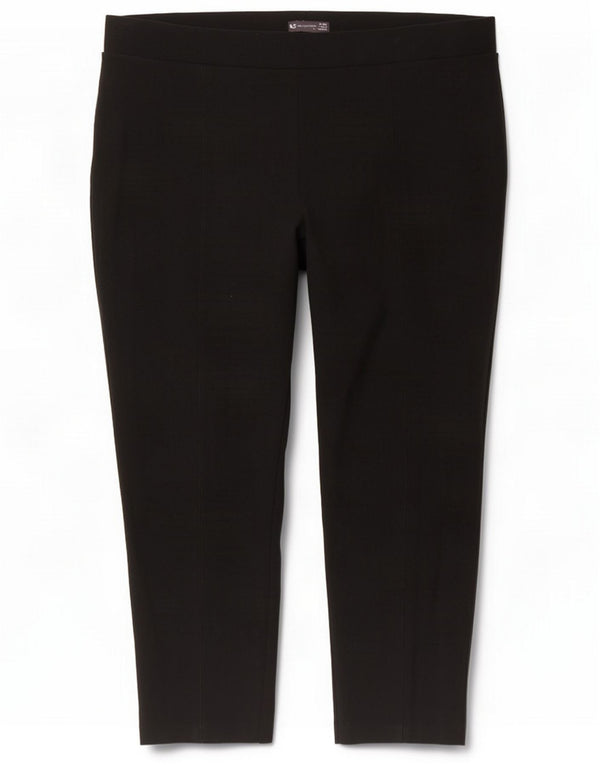 Женские капри Marks & Spencer UK 22 3XL W42 L24 Черная вискоза