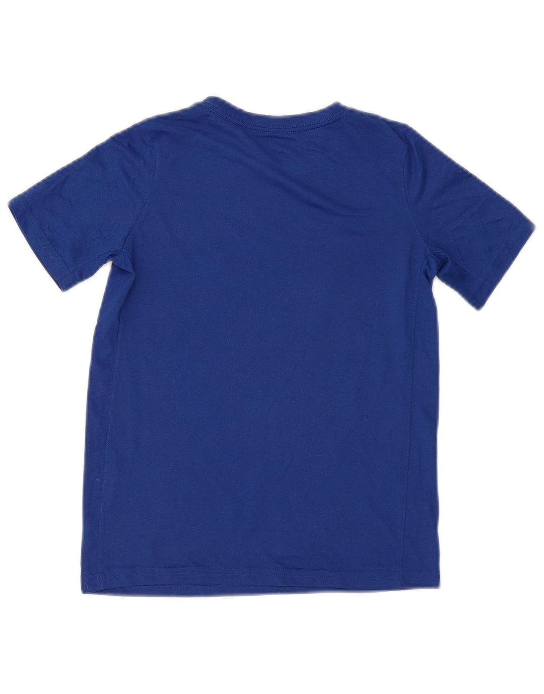 Футболка с графическим рисунком Nike для мальчиков Dri Fit, синий полиэстер, 9–10 лет