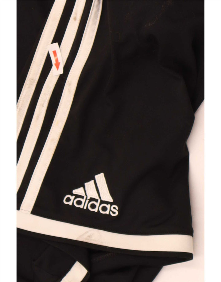 Мужские спортивные шорты Adidas Climalite, большие черные из полиэстера