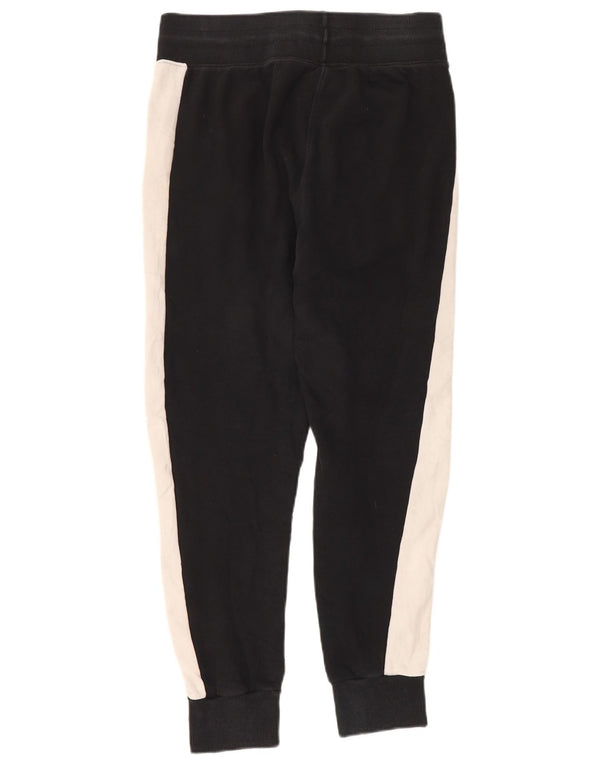 Женские спортивные брюки Puma Joggers UK 12, средние черные цветные блоки