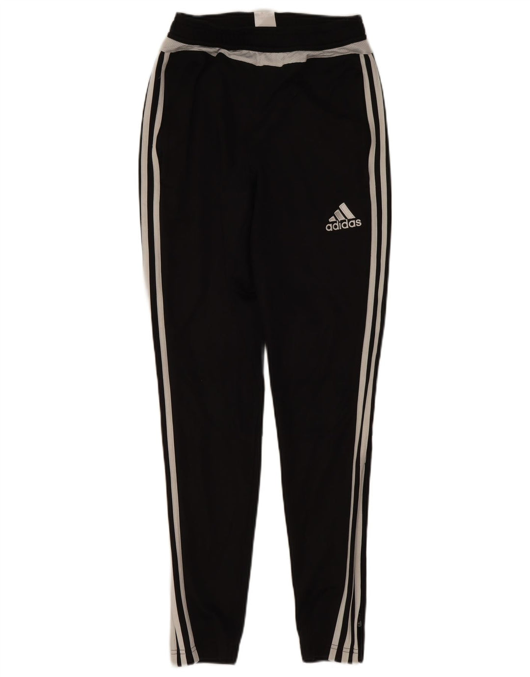 Мужские спортивные брюки Adidas Climalite XS, черные полиэстер с цветными блоками