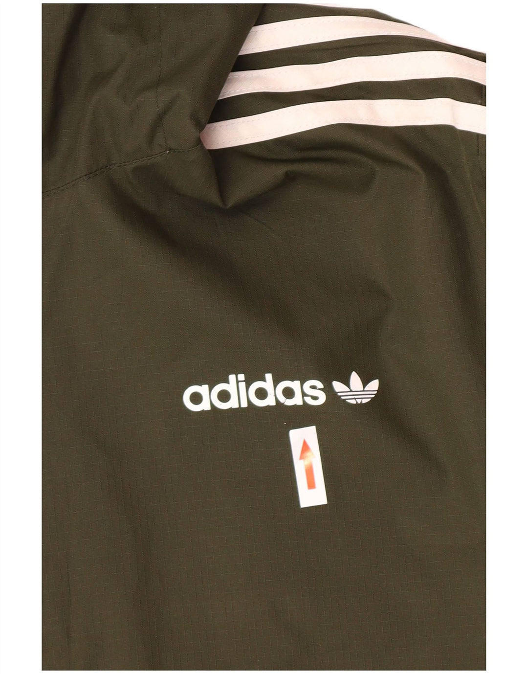 Мужская двусторонняя куртка-бомбер Adidas с капюшоном UK 36, маленький полиэстер цвета хаки