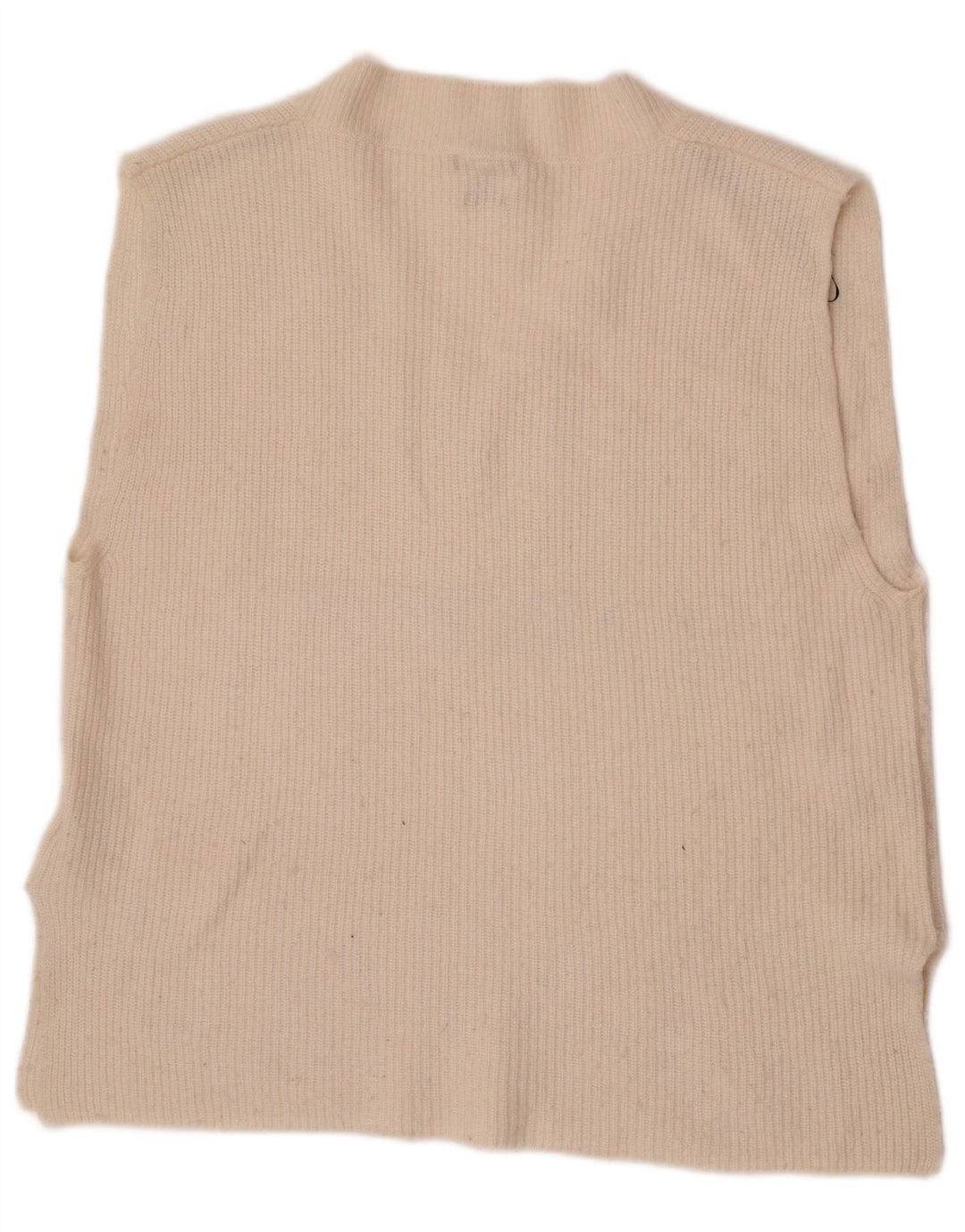 Женский жилет Massimo Dutti UK 14 Medium Off White из полиамида