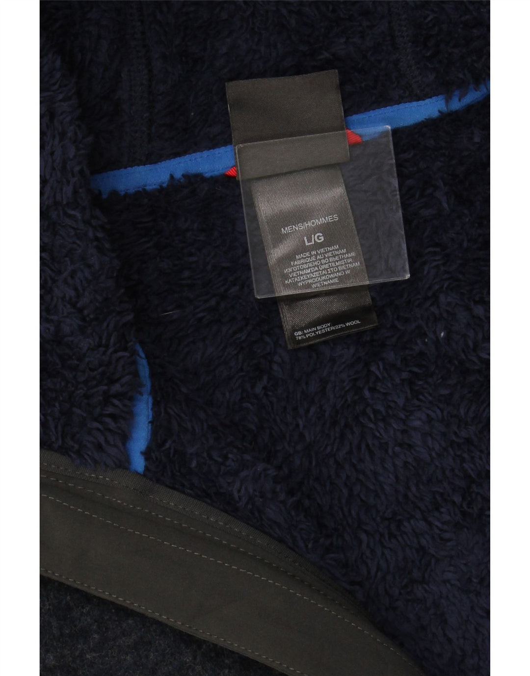 Мужской кардиган с капюшоном THE NORTH FACE, большой темно-синий полиэстер