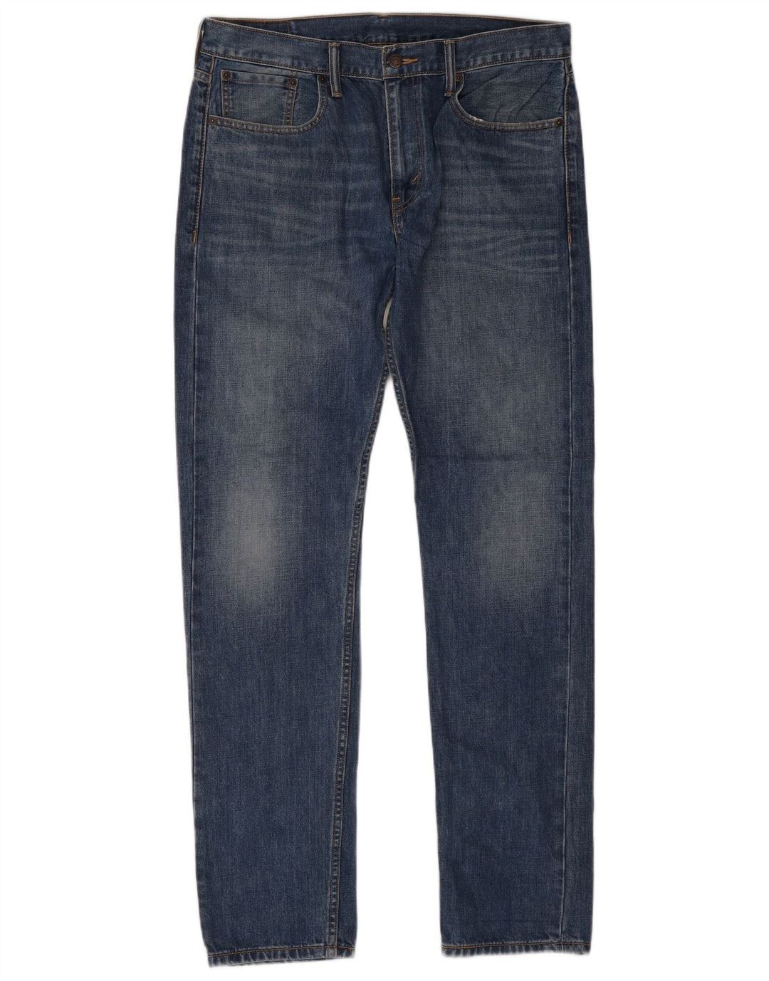 Мужские зауженные джинсы Levi's 508 W33 L34 синие, хлопок