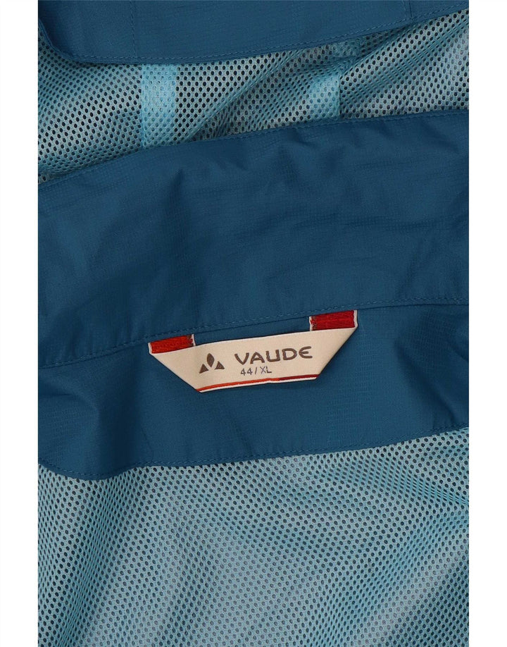 Женская непромокаемая куртка Vaude с капюшоном EU 44 XL, синяя