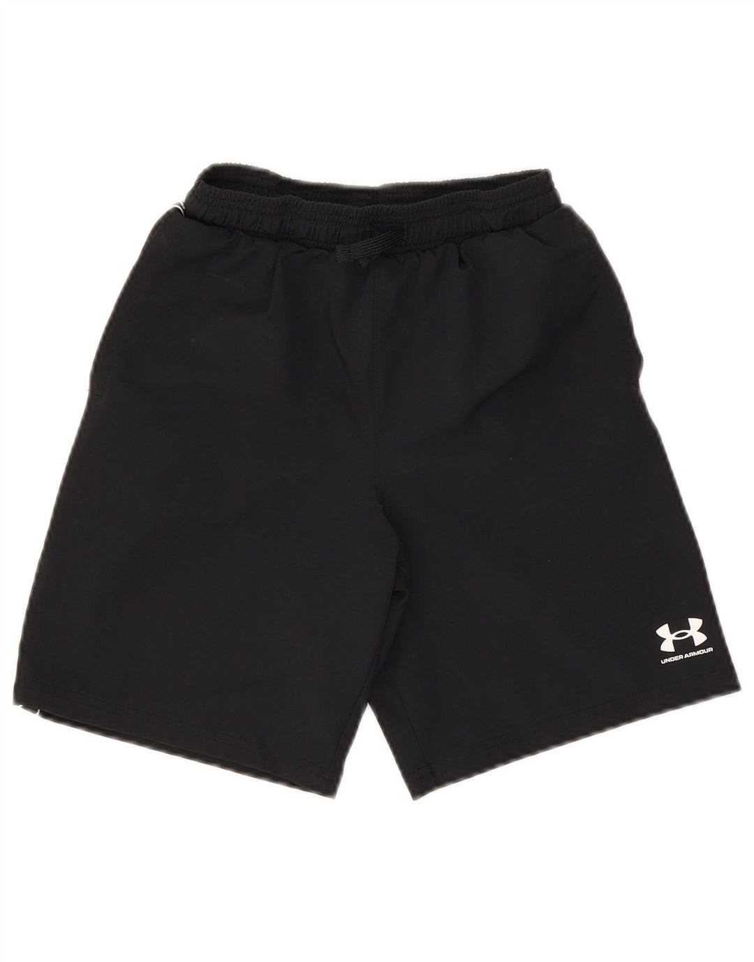 Спортивные шорты Under Armour для мальчиков 9–10 лет, средний черный, полиэстер
