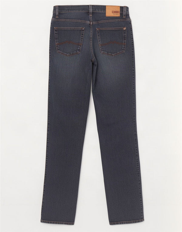 Мужские прямые джинсы Mustang Tramper Slim Fit со средней посадкой W34 L34, синий хлопок