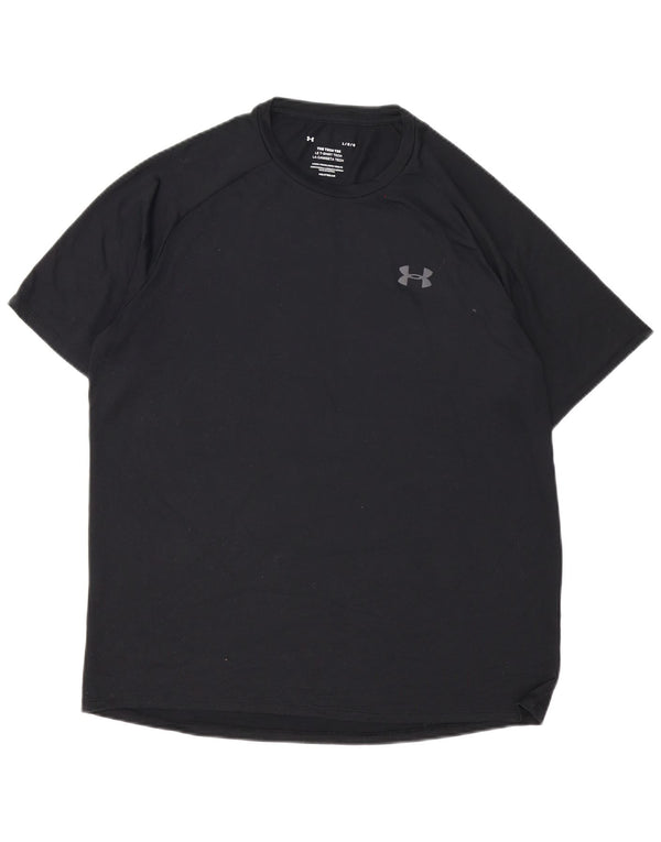 Мужская футболка Under Armour Heat Gear, большая, черная
