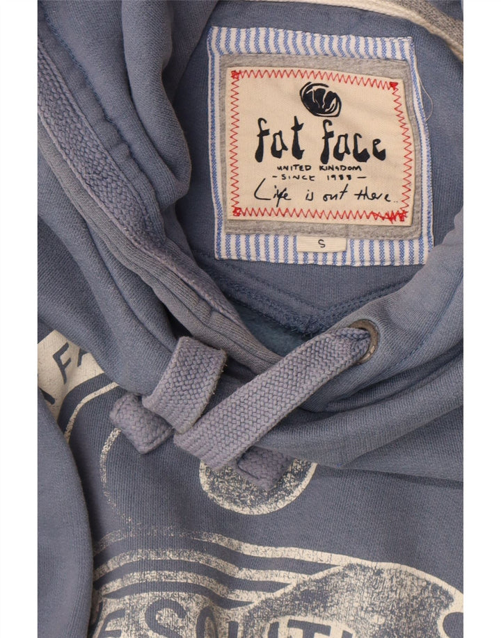 Мужской джемпер с капюшоном Fat Face, маленький синий