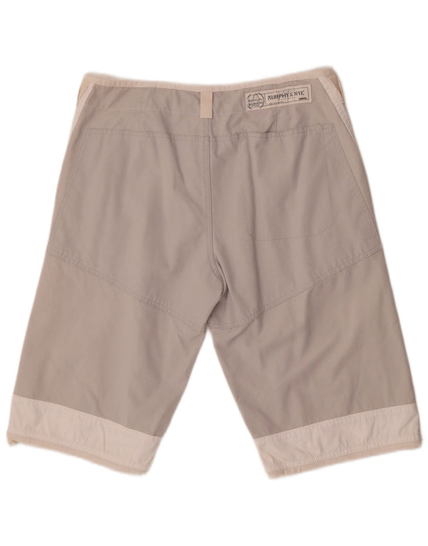 Мужские шорты чинос Murphy & Nye Sailmakers W34, большие белые цветные блоки