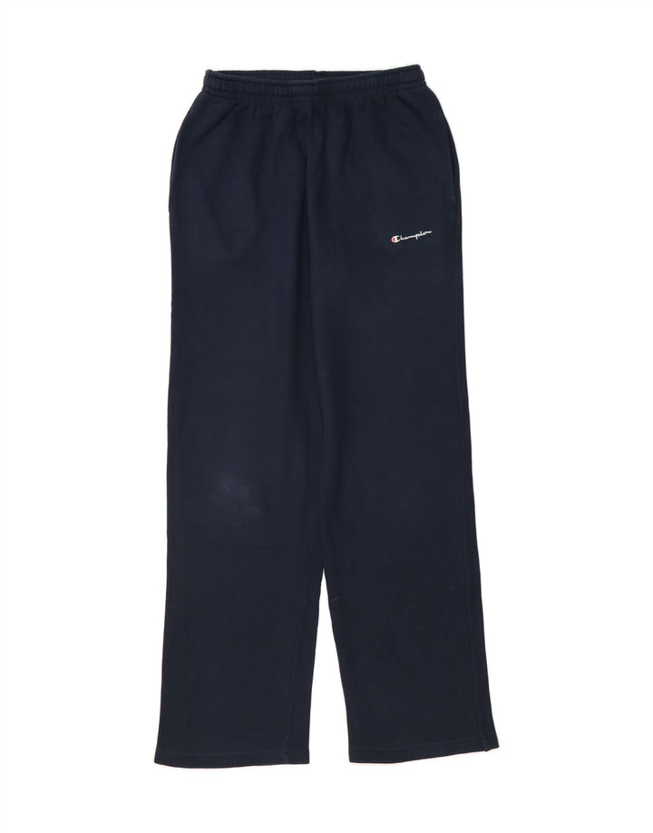 CHAMPION Mens Tracksuit Trousers Medium  Navy Blue Cotton Vintage Champion and Second-Hand Champion from Messina Hembry 
