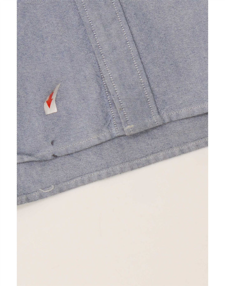 Мужская рубашка Levi's из хлопка среднего синего цвета