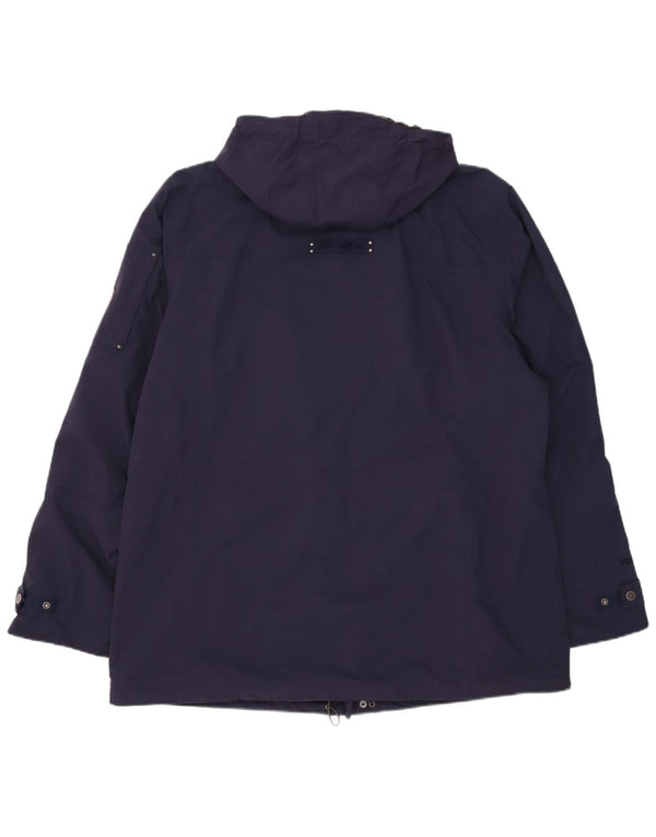 Schoffel Мужская куртка с капюшоном UK 48 4XL Темно-синий
