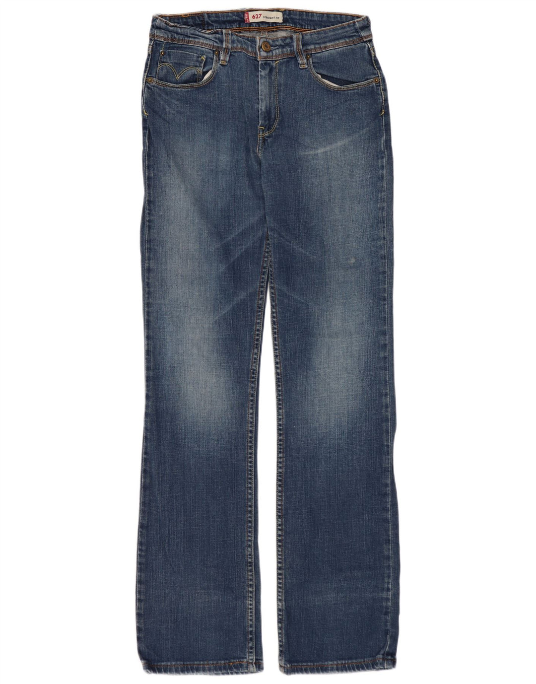Женские джинсы LEVI'S 627 Bootcut W29 L34 Синие, хлопок
