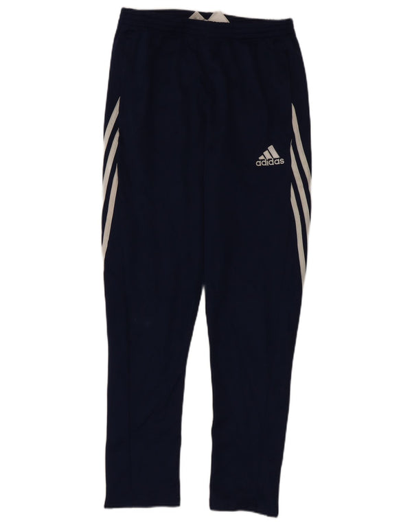 Спортивные брюки Adidas для мальчиков 13-14 лет XL Темно-синие с цветными блоками