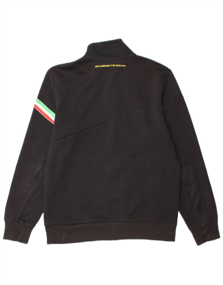 Женская спортивная куртка PUMA Ferrari UK 14, средний черный в полоску