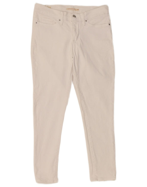 Женские джинсы LEVI'S 311 Shaping Skinny W29 L26, белый хлопок