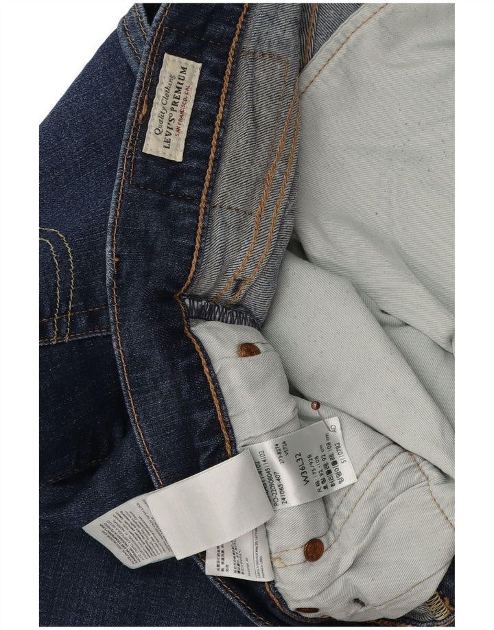 Мужские джинсы Levi's 511 Slim W36L32 Темно-синие, хлопок