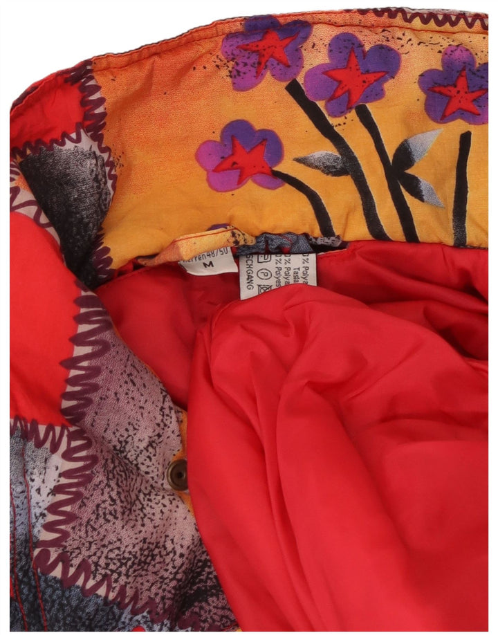 Винтажная мужская ветровка EU 48/50, средний разноцветный полиамид